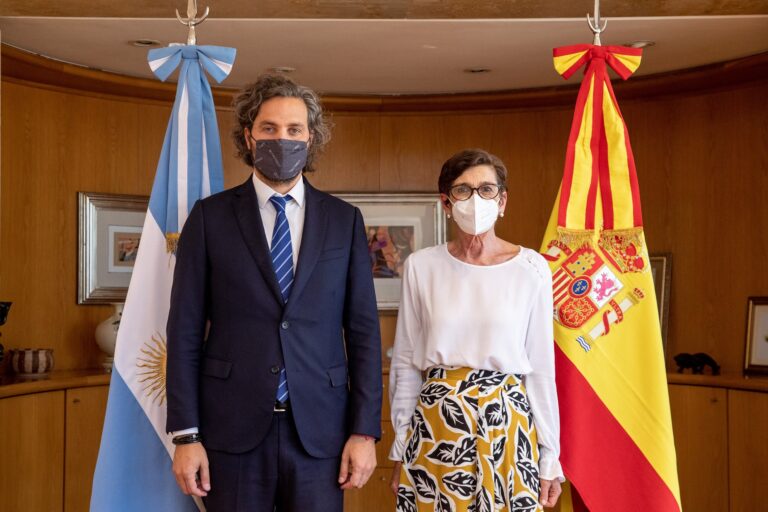 EL CANCILLER CAFIERO DIO LA BIENVENIDA A LA NUEVA EMBAJADORA DE ESPAÑA Y ACORDARON PROFUNDIZAR LAS RELACIONES BILATERALES