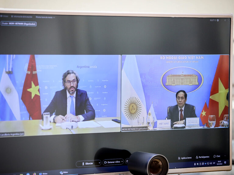 Argentina y Vietnam promoverán el comercio, la seguridad alimentaria y la cooperación espacial