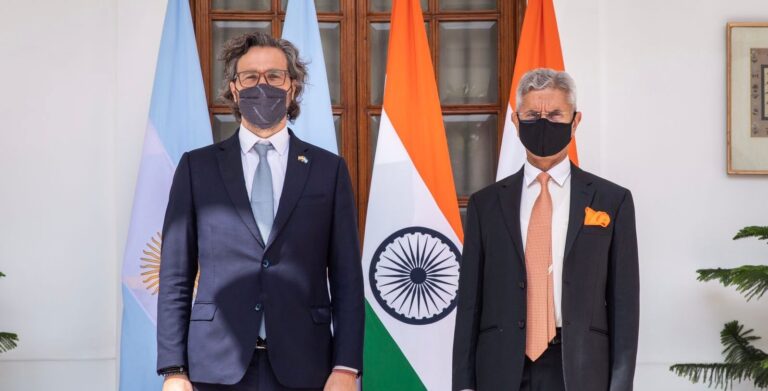 Cafiero en India: Incremento del comercio bilateral y relanzamiento del mecanismo CELAC – India