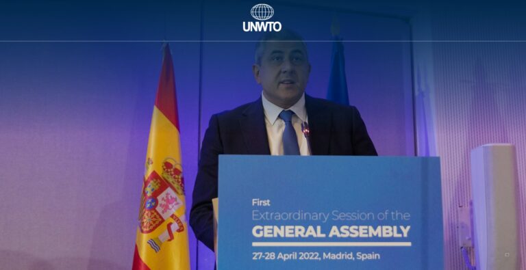 LOS MIEMBROS DE LA ORGANIZACIÓN MUNDIAL DEL TURISMO (OMT) DECIDEN LA SUSPENSIÓN DE RUSIA