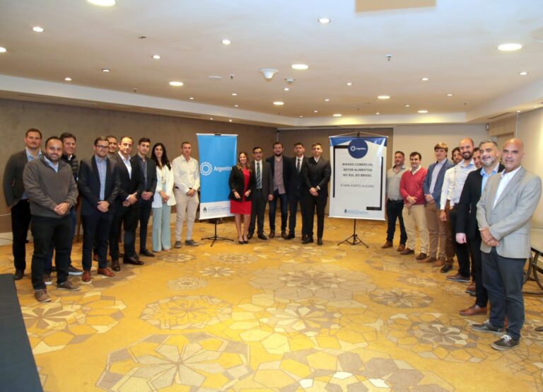 23 empresas argentinas iniciaron misión comercial del sector alimentos en el sur de Brasil