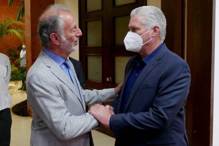 El  presidente de Cuba recibió a Neme en el cierre de una misión con eje en el desarrollo agrícola