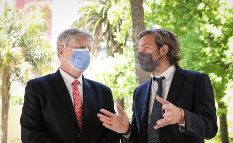 Cancillería Federal: Santiago Cafiero y el gobernador Ziliotto realizan una jornada de promoción de las exportaciones de La Pampa