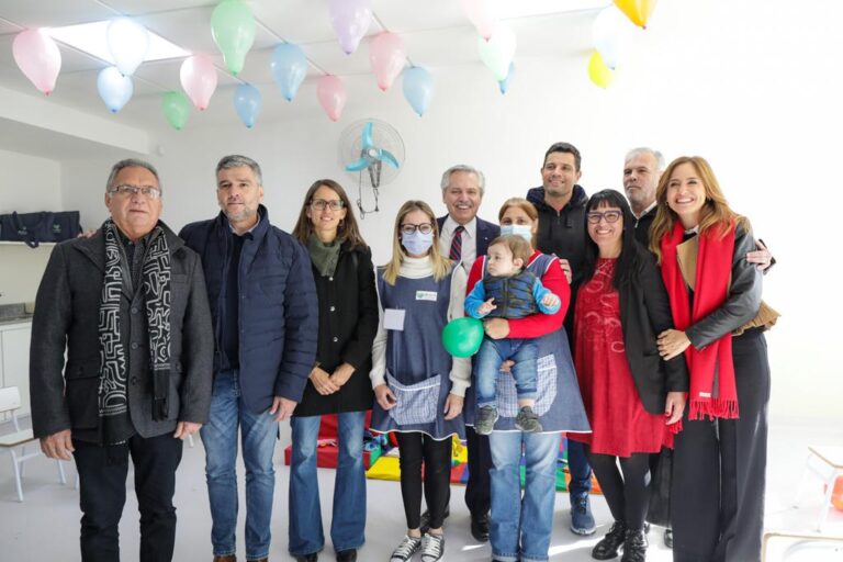 El Presidente inauguró un Espacio de Primera Infancia en General Rodríguez