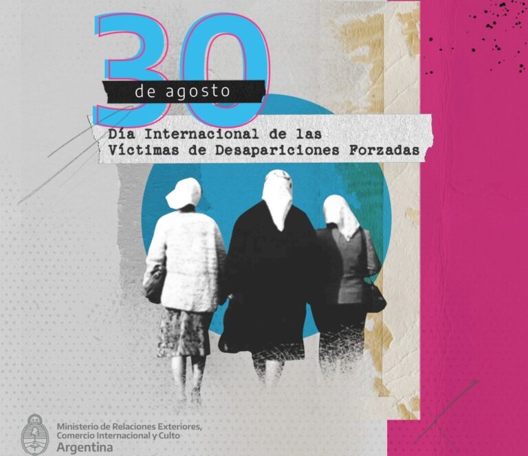 Argentina – Francia: Comunicado conjunto en ocasión del Día Internacional de las Víctimas de las Desapariciones Forzadas – 30 de agosto
