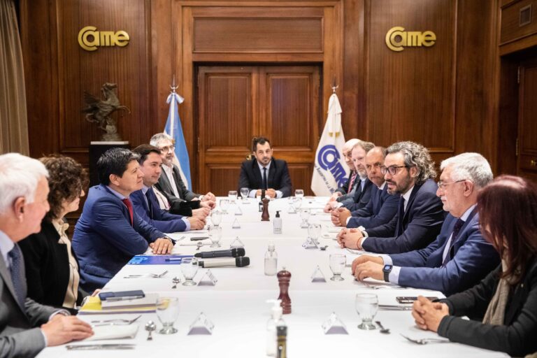 Cancillería y la CAME fortalecen el trabajo articulado para incrementar las exportaciones de las PyMEs argentinas