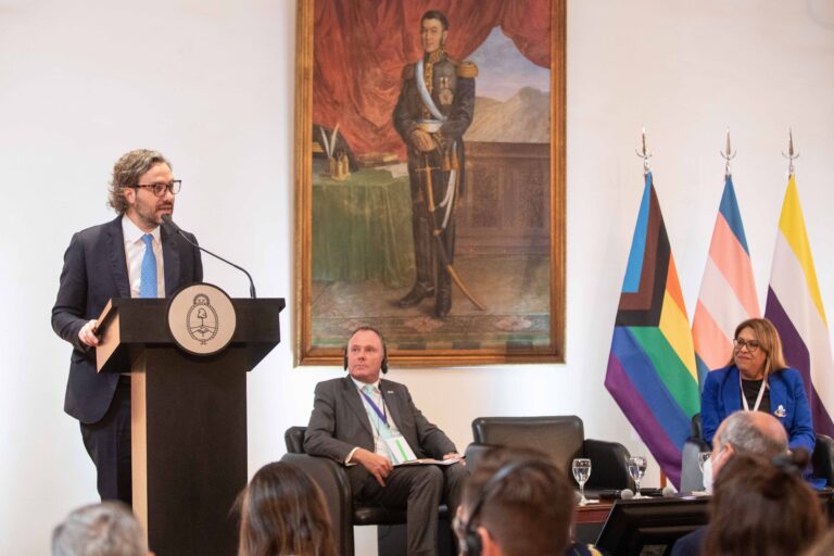 Se realizó la apertura de la Conferencia Global LGBTI 2022 de la Coalición por la Igualdad de Derechos en el Palacio San Martín