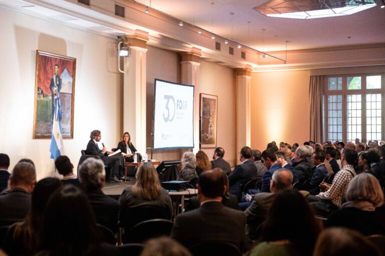 Cafiero destacó más de 10 mil acciones y proyectos concretados por el Fondo Argentino de cooperación internacional