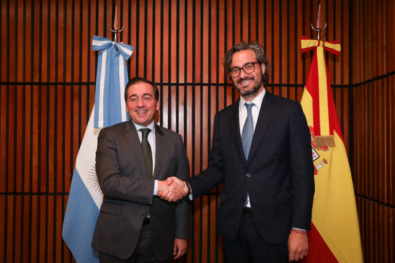 Argentina – España: Declaración conjunta de los Cancilleres