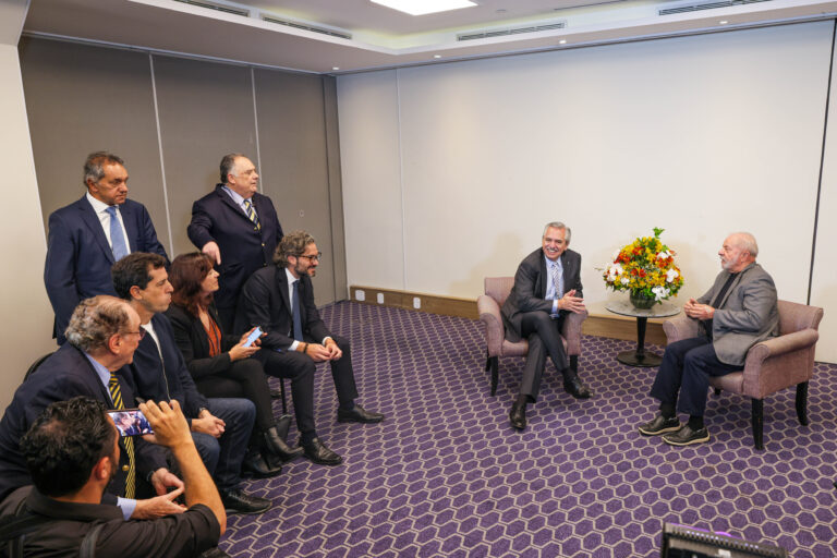 Alberto Fernández: «Con Lula compartimos la mirada sobre la necesidad de que la democracia se consolide en todo el continente»