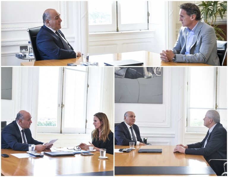 Juan Manzur repasó la implementación de acciones junto a tres ministros del Gabinete Nacional