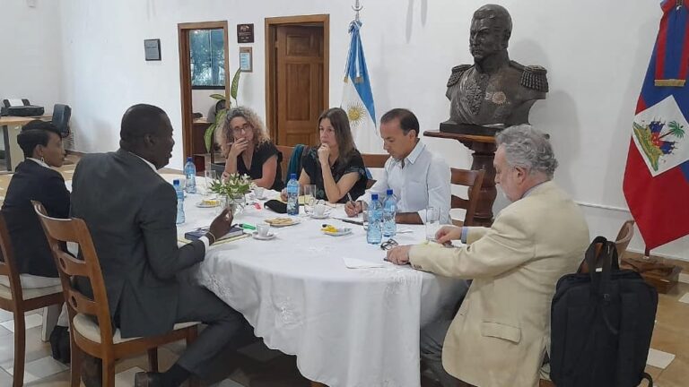 Argentina realiza una evaluación de la situación humanitaria en Haití