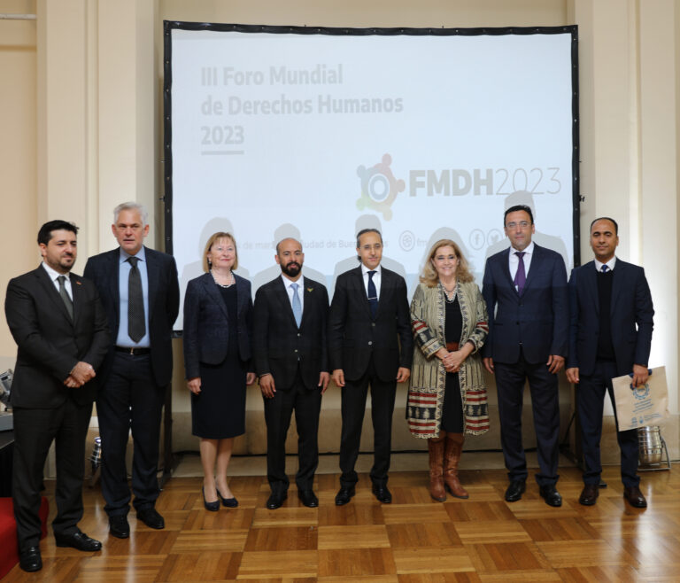 Presentación del III Foro Mundial de Derechos Humanos ante el Cuerpo Diplomático acreditado