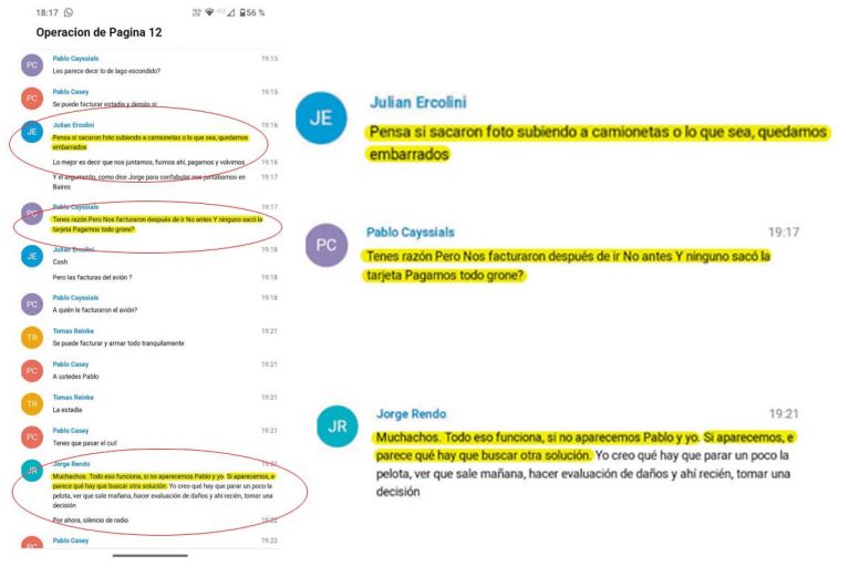 El escandaloso chat entre jueces, funcionarios porteños y el presidente del Grupo Clarín