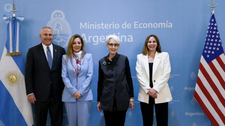 Royon y Ávila se reunieron con la vicesecretaria de Estado de EEUU