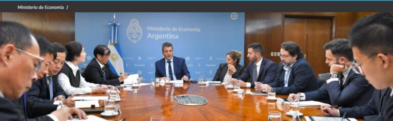 Gezhouba le anunció a Massa que desembolsará USD 500 millones para la construcción de las represas de Santa Cruz