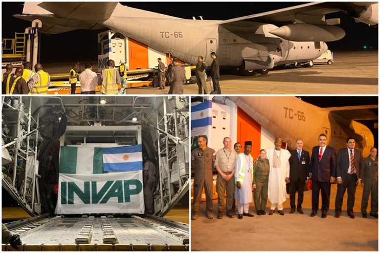 El primer radar nacional exportado arribó a Nigeria