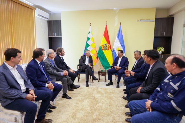 Alberto Fernández y Luis Arce remarcaron la importancia de incrementar el comercio bilateral y la cooperación estratégica