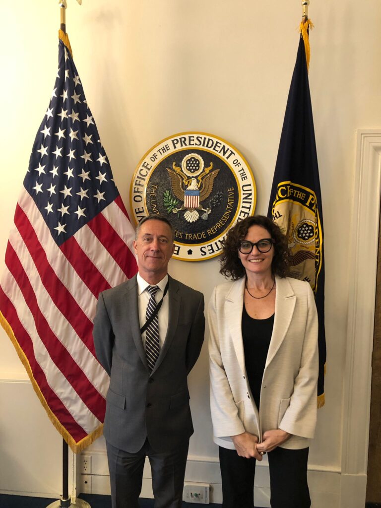 Misión a los EE.UU. de la Secretaria de Relaciones Económicas Internacionales, Cecilia Todesca Bocco