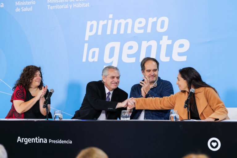 Alberto Fernández: “Estamos refundando el sistema de salud mental”