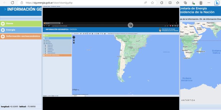 La secretaría de Energía continúa enriqueciendo su Sistema de Información Geográfica (SIG)