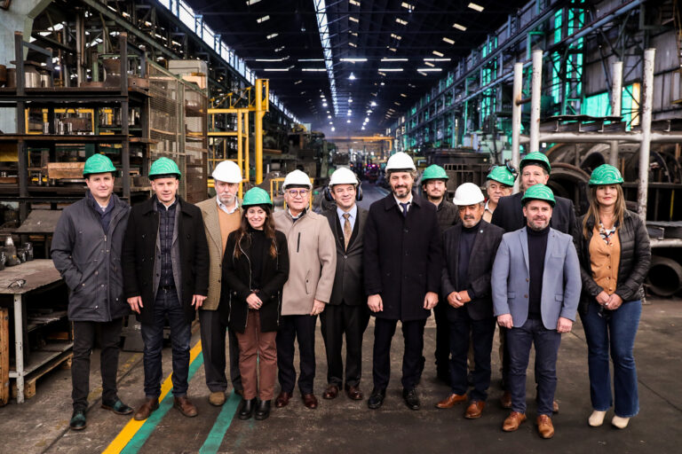 CAFIERO VISITÓ EN ITUZAINGÓ METALÚRGICA EXPORTADORA Y PROVEEDORA DEL GASODUCTO NÉSTOR KIRCHNER