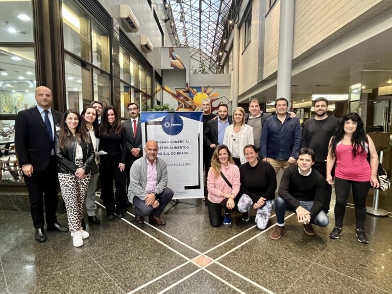 Misión comercial de alimentos y bebidas al sur de Brasil, con 16 empresas y 500 reuniones de negocios