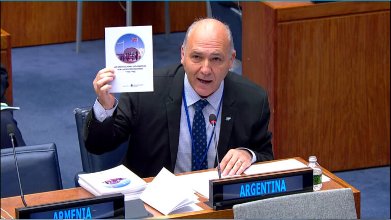 Visita del Secretario de Malvinas a la sede de las Naciones Unidas