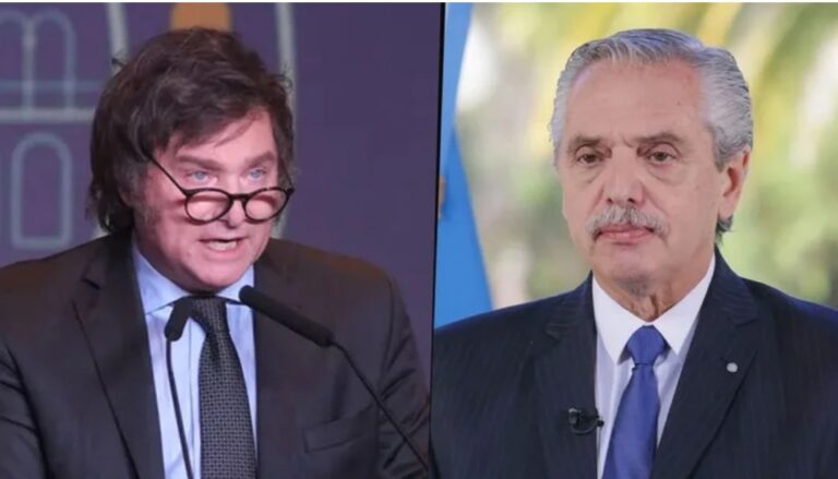 Alberto Fernández se reúne con Milei en Olivos antes de la apertura de mercados