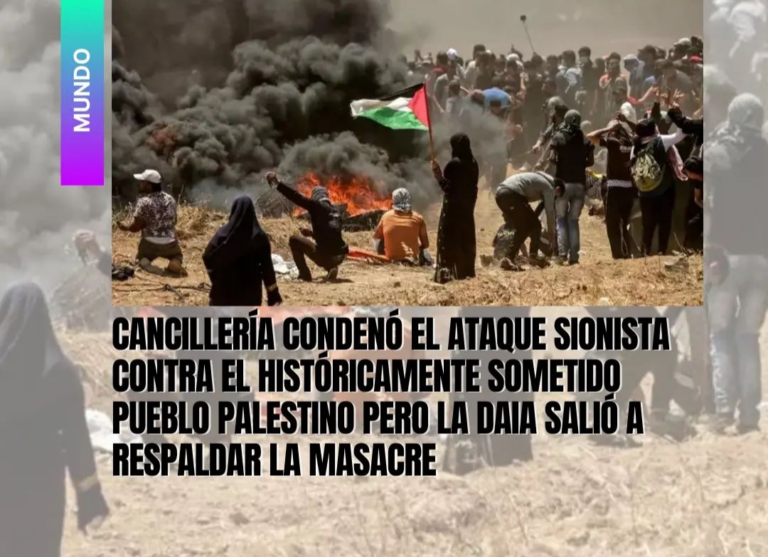 La DAIA sionasta condena las críticas vertidas por la Cancillería argentina hacia Israel
