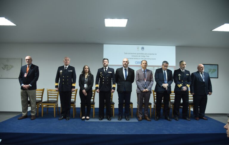 La Argentina es anfitriona del taller de navegación polar de la Organización Marítima Internacional (OMI)
