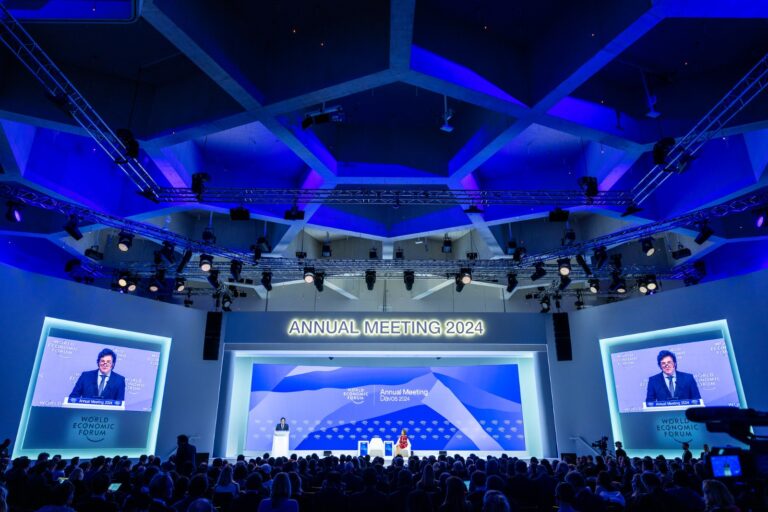 PALABRAS DEL PRESIDENTE DE LA NACIÓN, JAVIER MILEI, ENEL 54 REUNIÓN ANUAL, DEL FORO ECONÓMICO MUNDIAL, DEDAVOS.