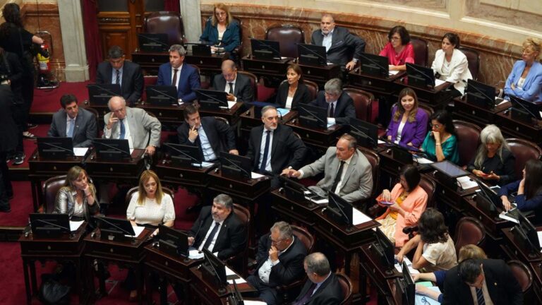 Comenzó la sesión preparatoria en la que el oficialismo busca ratificar a las autoridades del Senado