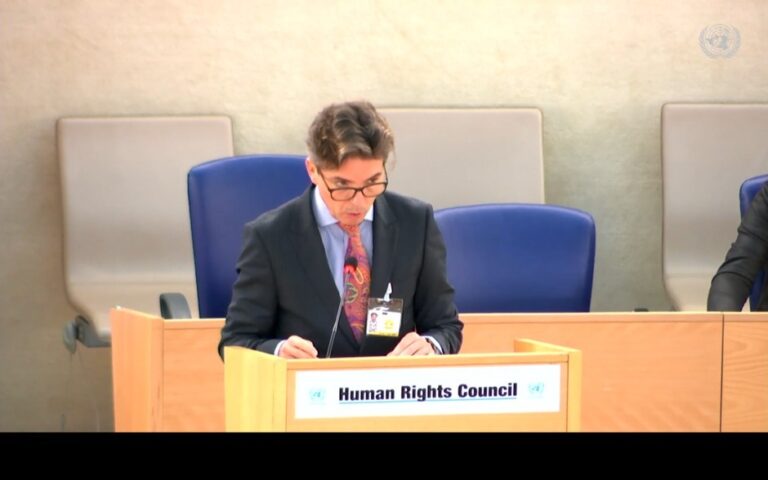 Participación del Vicecanciller Leopoldo Sahores del Segmento de Alto Nivel del Consejo de Derechos Humanos de la ONU en Ginebra