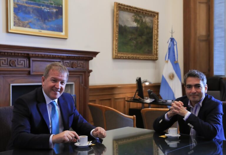 Serenellini se reunió con el presidente de la Asociación de Radiodifusoras Privadas Argentinas