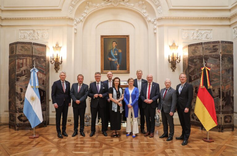 Visita de autoridades alemanas para profundizar la agenda económica y comercial