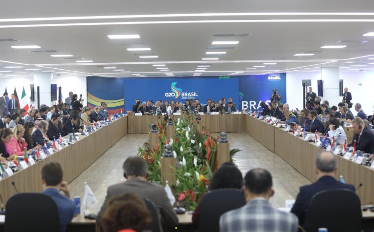 G20: Mondino participó en Brasil de la Reunión de Ministros de Comercio