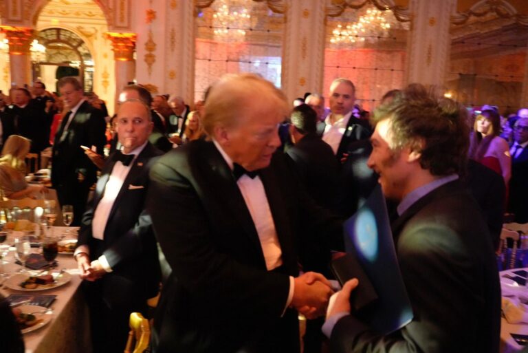 Javier Milei instó a “unirse para hacer frente a la barbarie” y formar “una alianza de naciones libres”