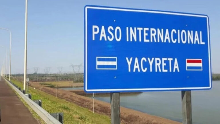 REABRIÓ EL PASO INTERNACIONAL YACYRETÁ