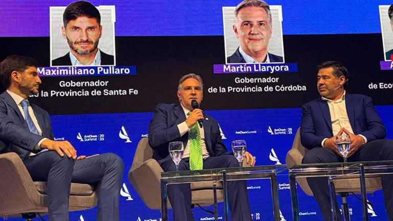 Llaryora en la cumbre empresarial: las provincias sostienen el país, pero reciben menos