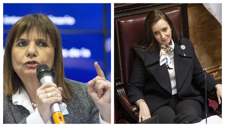 Patricia Bullrich apretó a Victoria Villarruel para frenar la sesión que debate aumentos a jubilados